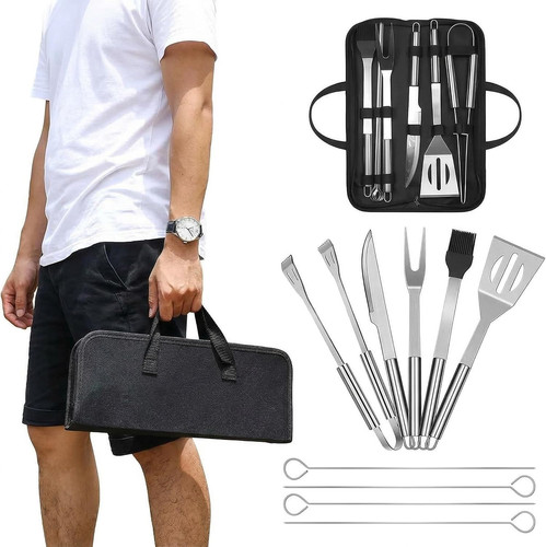 Piece bbq grill - 9-piece,