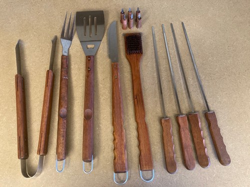 Bbq set piece stainless - piece,
