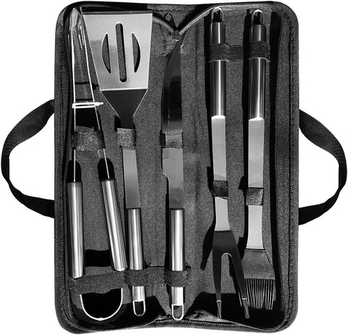 Piece stainless steel grill - steel,