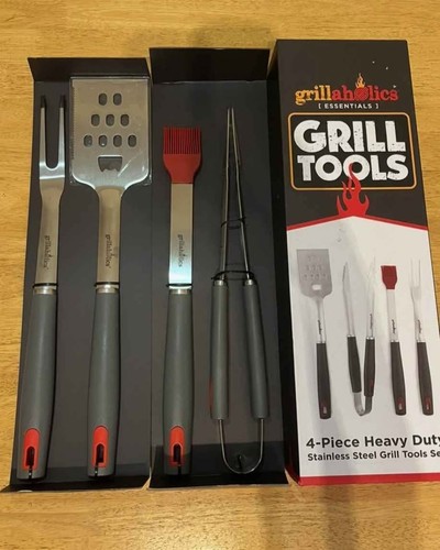 Bbq grill tool set - bbq,