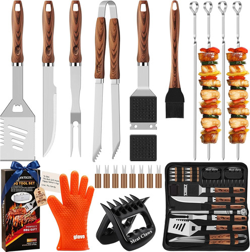 Piece stainless steel - 23-piece, bbq