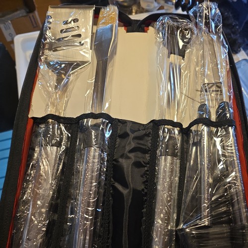 Bbq tool set stainless - tool,