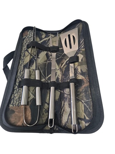 Piece stainless steel bbq - 3-piece,