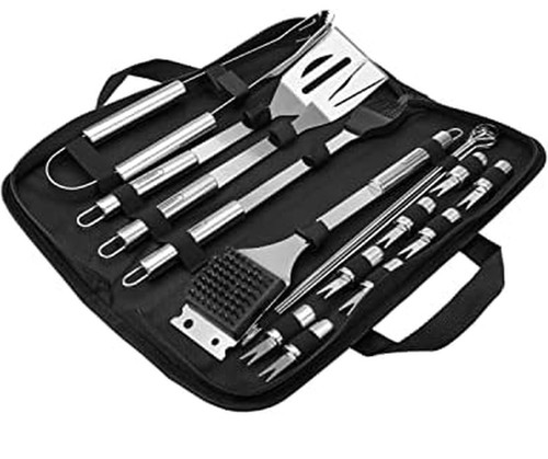 Piece bbq grill - 18-piece,
