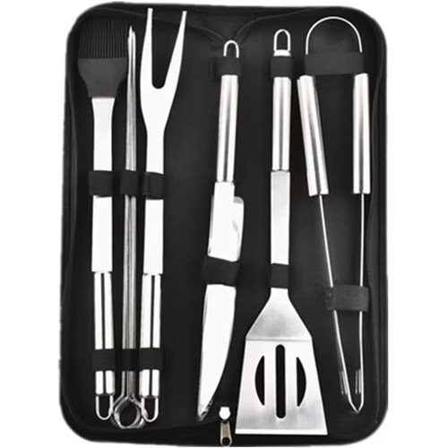 Bbq utensil set stainless - bbq,