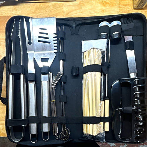 Stainless steel bbq tool - steel,