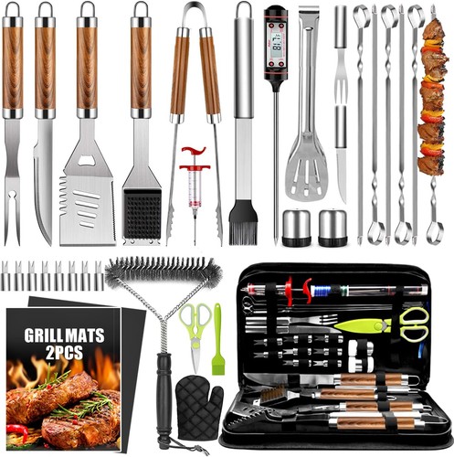 Grill accessories piece - 34-piece, set