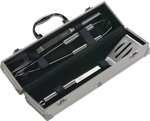 Stainless steel piece bbq - stainless, 3