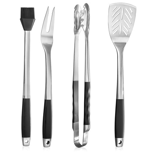 4pc stainless bbq - 4pc, grilling