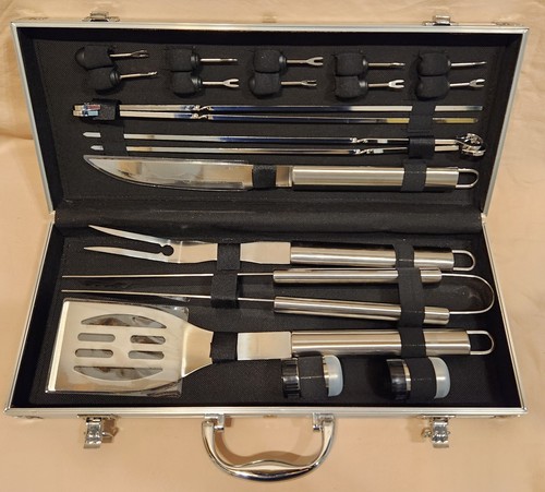 Silver stainless steel - steel, bbq