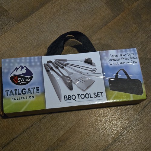 Bbq tool set - set-stainless, steel