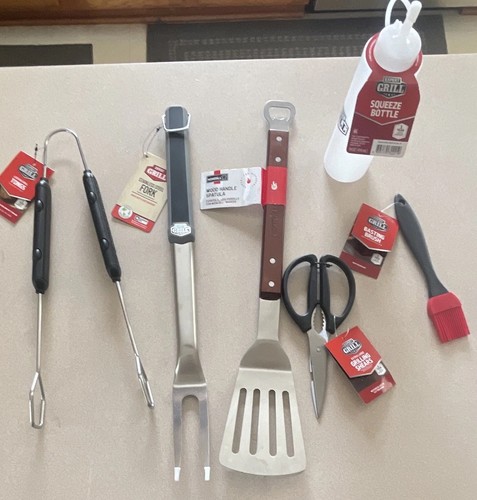 Bbq grilling tool set piece - tool,